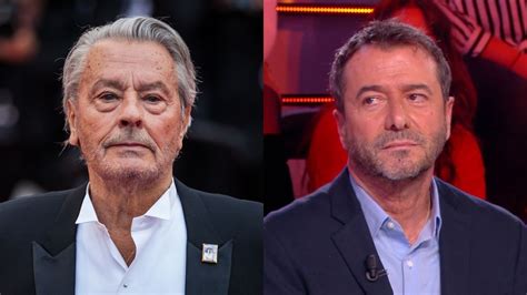 Affaire Alain Delon Son Ami Bernard Montiel Brise Le Silence