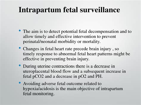 Solution Intrapartum Fetal Surveillance Studypool