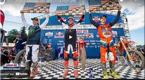 MOTOCROSS US Unadilla les résumés 450 et 250MX Mototribu