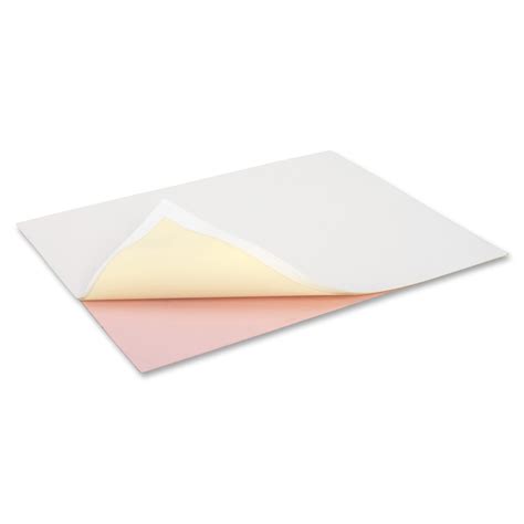 Ncr Paper Superior 3 Part Straight Carbonless Paper White Specialty