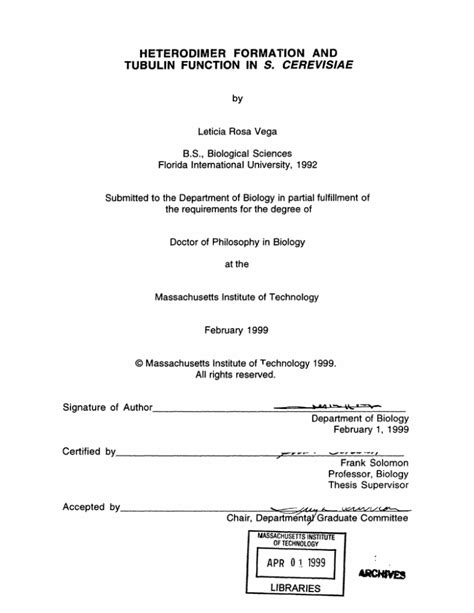 HETERODIMER FORMATION AND S. CEREVISIAE