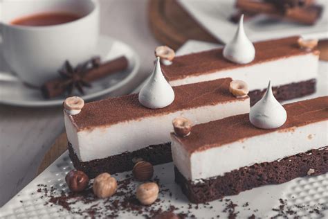 Chocolate Cake With White Icing on Top · Free Stock Photo