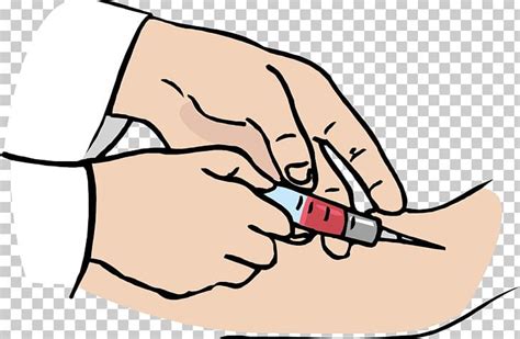 Drawing Blood Test Png Clipart Arm Biomedicine Bloo Cartoon