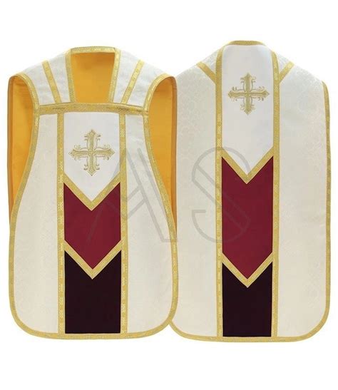 Chasuble Romaine R Akc Cr Me Rouge Tous Les Produits Chasubles