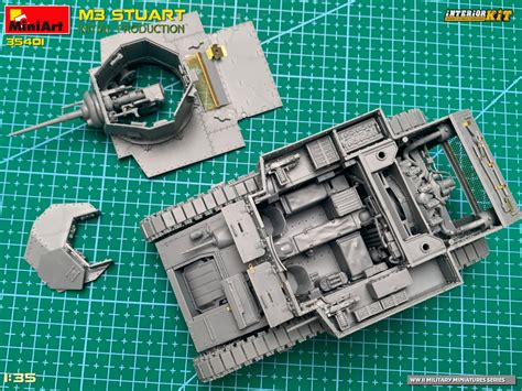 New Build Up Of Kit M Stuart Initial Production Miniart