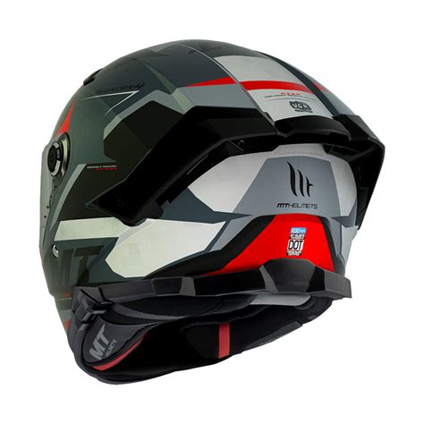 Mt Helmets Thunder Sv Exeo B Helmet Red Matt Mt Full Face