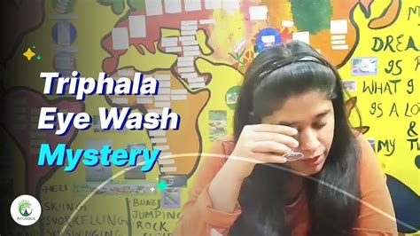 Triphala Eye Wash ।। How To Nourish And Relax The Eyes ।। त्रिफला द्वारा आखों को धोने की विधि