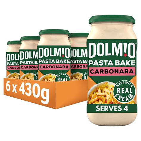 Dolmio Pasta Bake Sauce Carbonara 430g | Bestway