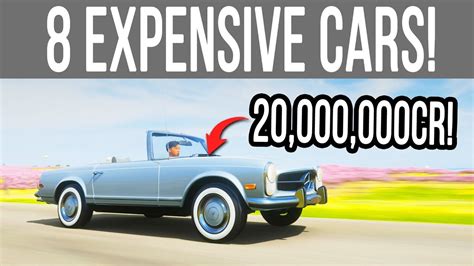 Forza Horizon 4 8 NEW Most Expensive Cars In The Game UPDATED 2020