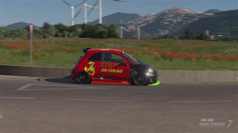 Gran Turismo 7 Fiat 500 Abarth 09 Sardegna Lap 1 YouTube