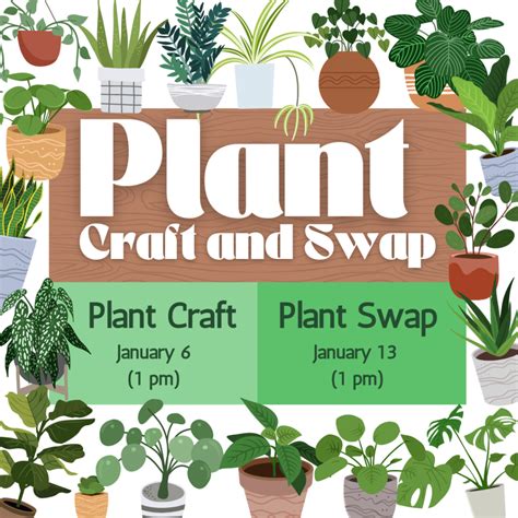 Plant Craft And Swap Coeur D Alene Public Library