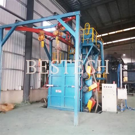 Q37series Hook Type Overhead Rail Shot Blast Cleaning Machine China