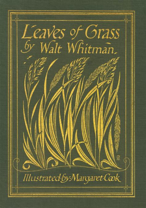 Leaves Of Grass Color Illustrations By Margaret Cook Unabridged Deathbed Edition With 400