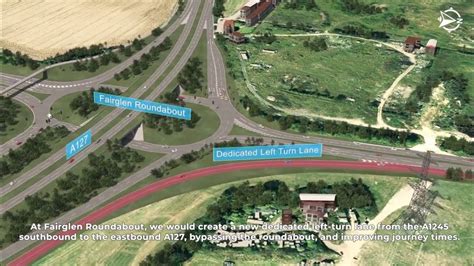 Fly Through A127a130 Fairglen Interchange Consultation With