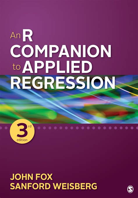 An R Companion To Applied Regression 9781544336473 Fox John Weisberg Sanford Books