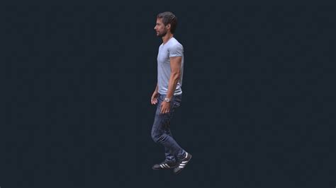 3D model Human Animation Walking VR / AR / low-poly | CGTrader