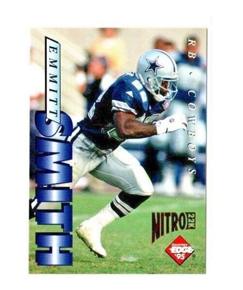 Collector S Edge Nitro K Gold Emmitt Smith Mint Qty Ebay