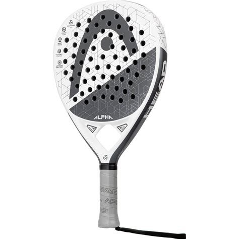kob head graphene alpha ultimate padelbat whiteblack