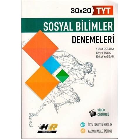 H Z Ve Renk Yay Nlar Tyt Sosyal Bilimler X Denemeleri Kitab