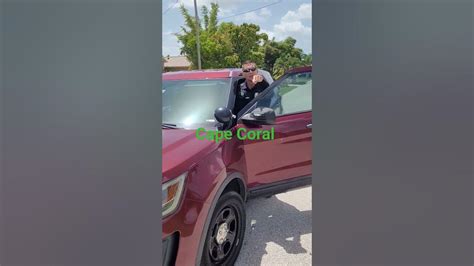 Cape Coral Police Officer Karau Youtube