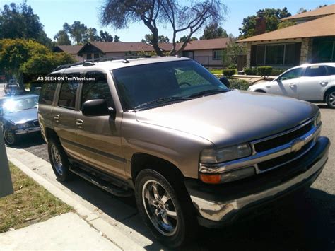 2003 Tahoe Z 71 Metallic Paint Sirius Tow Package 22 Wheels Great