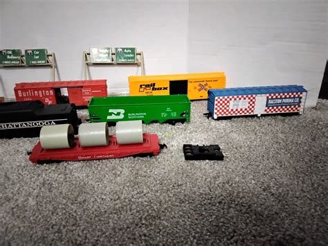 Vintage Tyco Ho Scale Train Set Assorted Mixed Toy Lot Untested Ebay