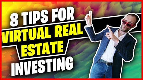 8 Tips For Real Estate Investing Youtube