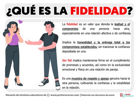 Qu Es La Fidelidad Definici N De Fidelidad