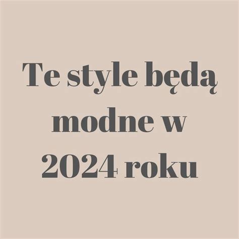 Ten styl kochają Polacy Niestety nie jest już modny Zobacz jakiego