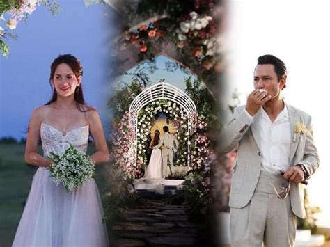 Look Derek Ramsay And Ellen Adarnas Sunset Wedding In Bagac Bataan