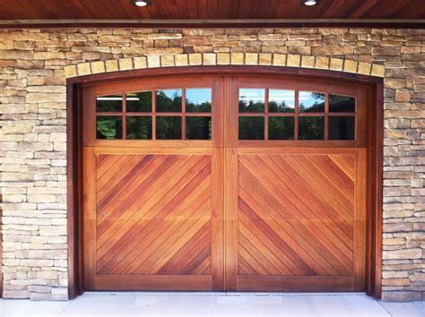 Inspired Wooden Garage Doors — Schmidt Gallery Design