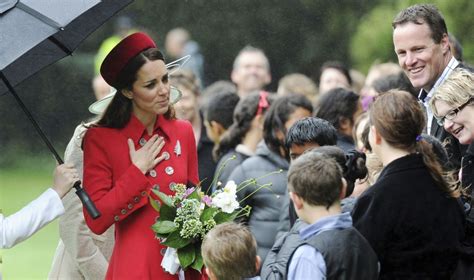 Kate Middleton Wearing Catherine Walker Airport Arrival Candids In