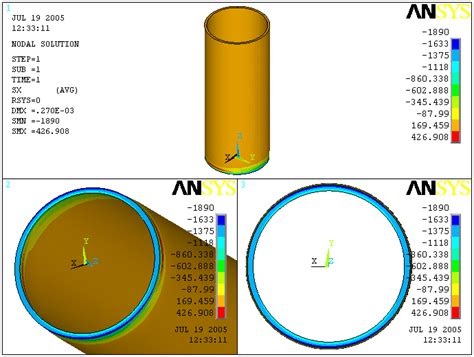 Radial Stress Distribution Along The Pipe Wall Height σ X Download Scientific Diagram