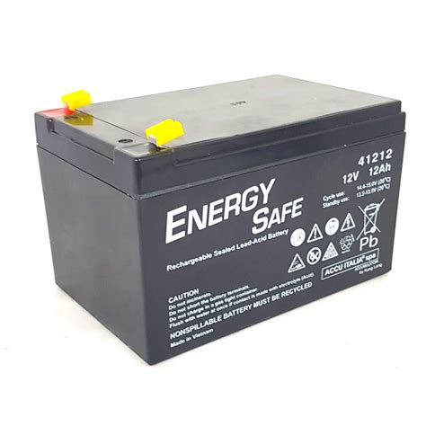 Batteria Al Piombo Ricaricabile Ermetica Agm Vlra V Ah Uso Ciclico