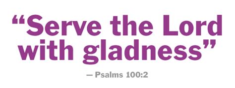 Heavenly Fragrance: Serve the Lord with Gladness