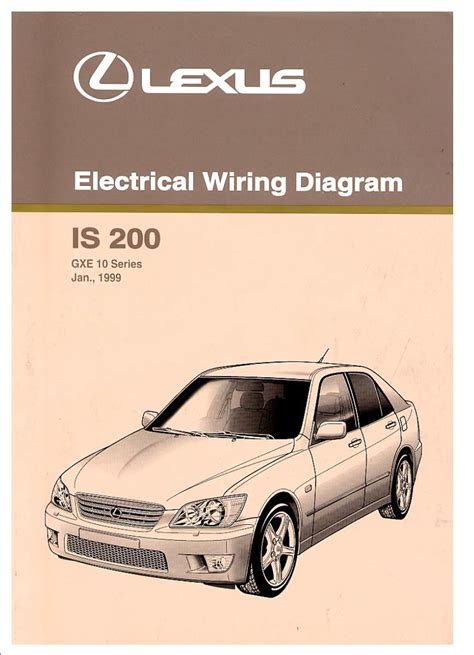 Lexus Is200 1999 Electrical Wiring Diagram Pdf For Free