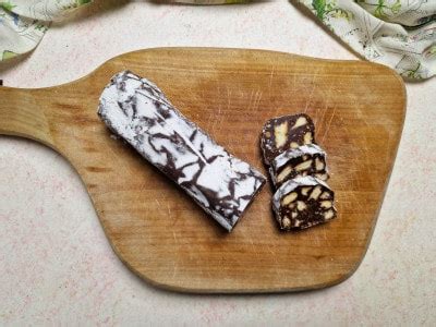 Salame Al Cioccolato Senza Uova Dolce Veloce E Senza Cottura Cookaround