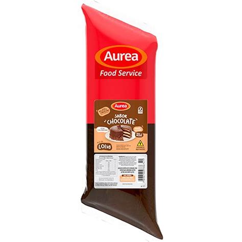 Recheio E Cobertura Sabor Chocolate Aurea Food Service 1kg