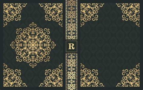 Luxury Ornamental Book Cover Design 2184872 Vector Art At Vecteezy