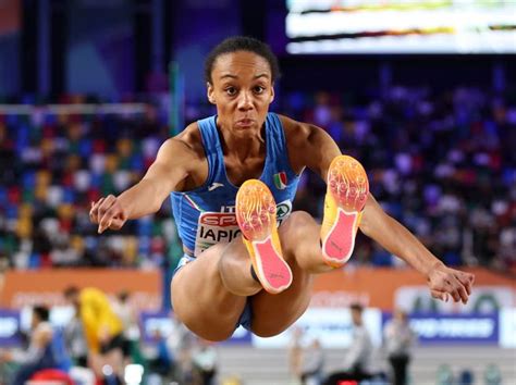 Europei Indoor Atletica Iapichino Argento Nel Salto In Lungo Italia