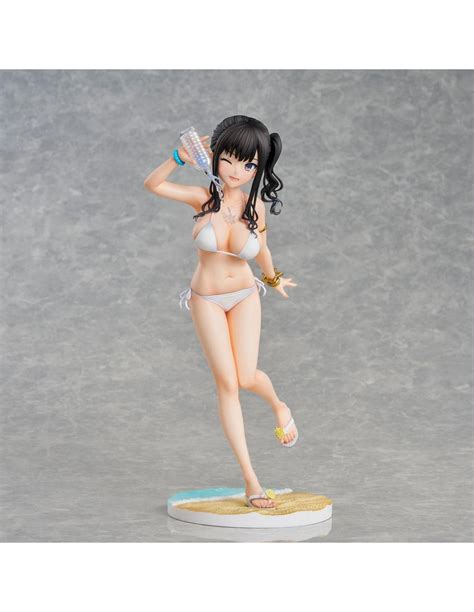 Original Illustration Estatua PVC Kaede Illustration Miyuki Sasaki Summer Cloud White Bikini Ver