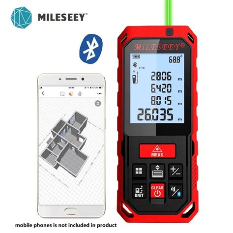 Mileseey 50m 70m 120m M Wiederauf Ladbarer Laser Entfernungs Messer