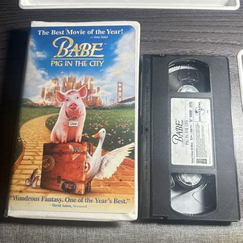 Babe Pig In The City VHS Movie 1999 In Clamshell 96898360739 EBay