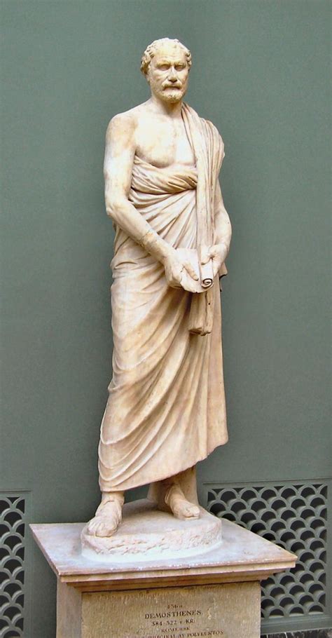 Polyeuktos Demosthenes Roman Copy Of A Bronze Original Of Ca 280 Bce