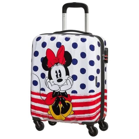 Valise Cabine Cm Minnie Points Bleus Disney L Gendes