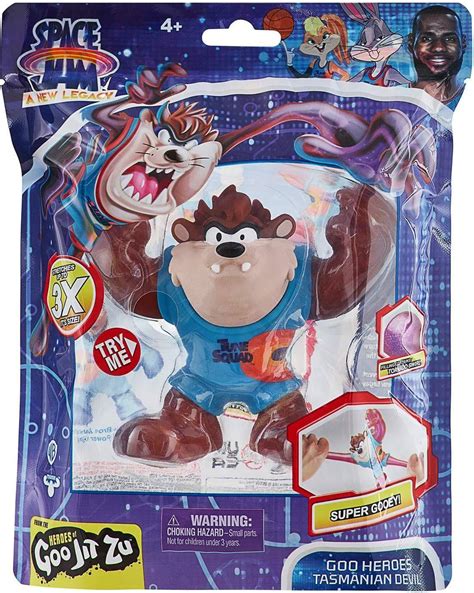 Space Jam HEROES OF GOO JIT ZU HERO PACK S1 Tasmanian Devil Price