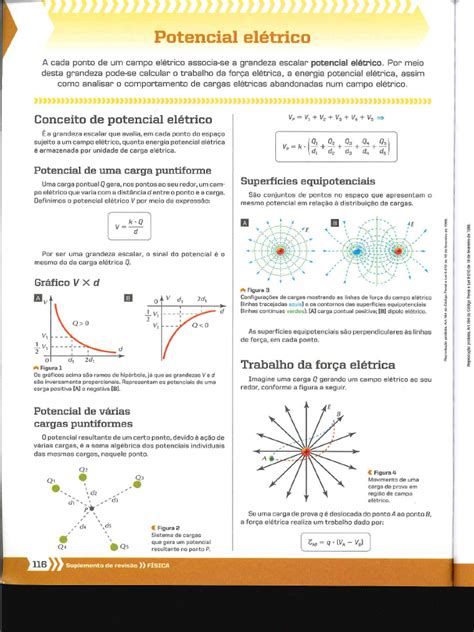 Potencial Elétrico Exercícios Resolvidos Pdf - Resumo Potencial Elétrico e Exercícios Resolvidos - Moderna Plus | PDF