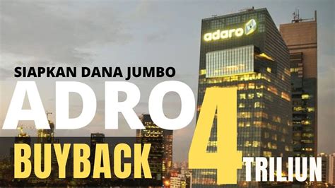 Adaro Energy Buyback Lagi Triliun Adro Buyback Youtube