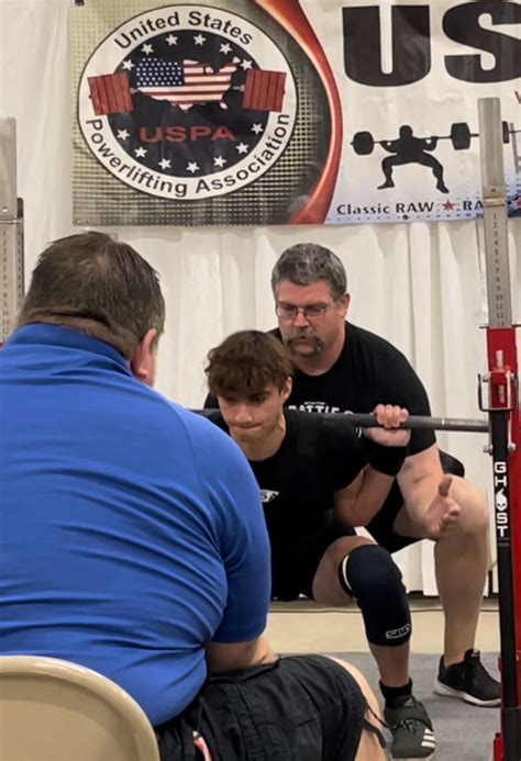 Tmp M Senior Making His Mark In Powerlifting World