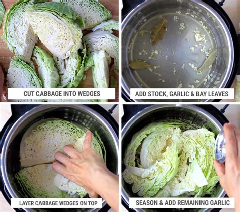 Instant Pot Cabbage With Creamy Cheesy Garlic Sauce With Video